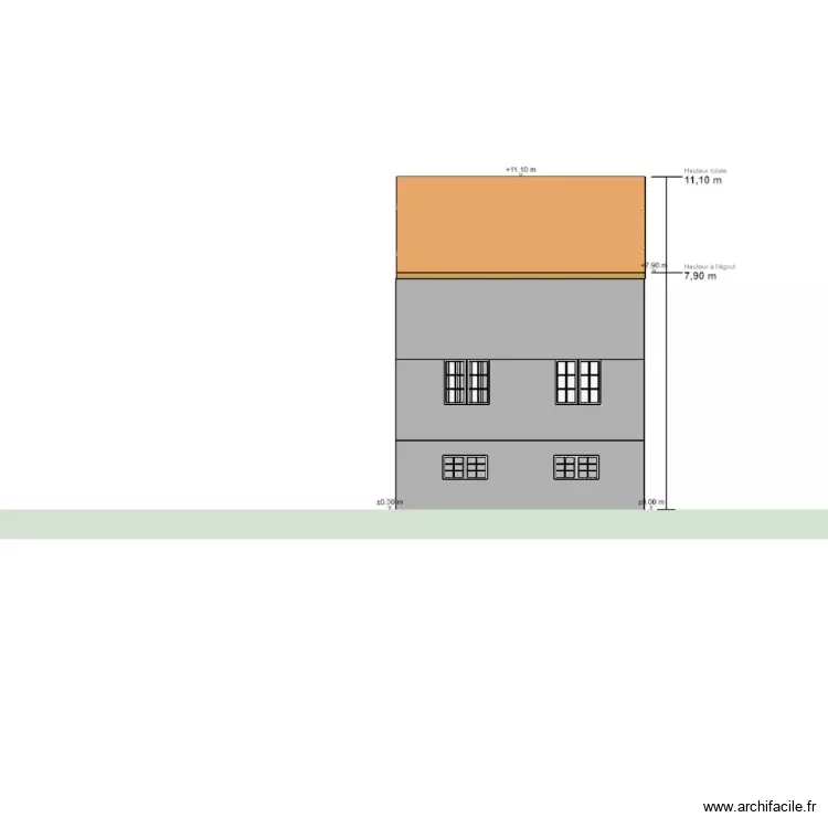 14 maison. Plan de 4 Pièces et 295 m² 14 maison. Plan de 4 Pièces et 295 m²