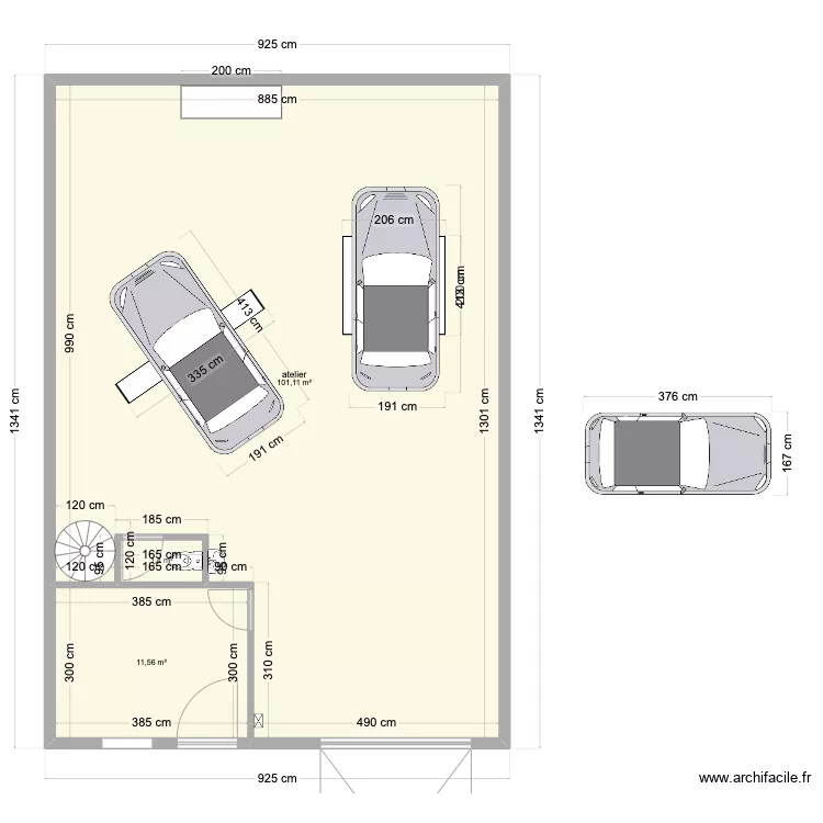 Garage . Plan de Garage . Plan de