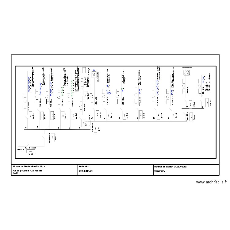 3.3. Plan de 4 pièces et 174 m2
