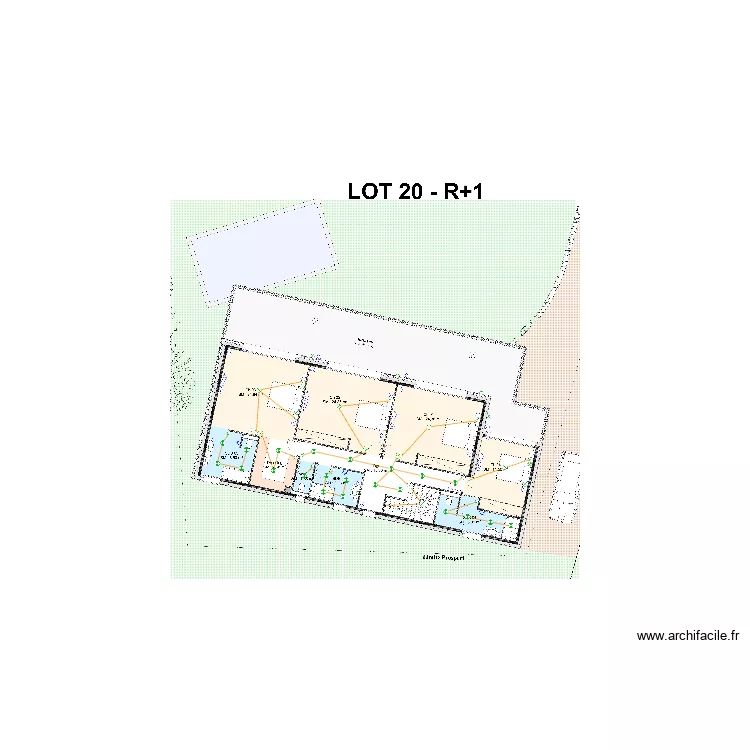 tezekdjan Lot 20 R+1. Plan de 