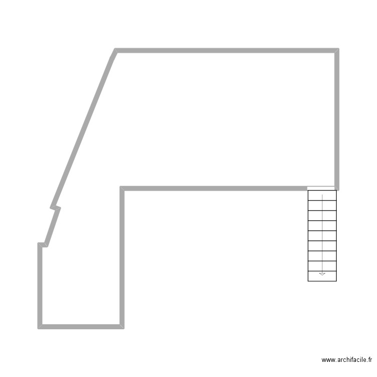 Mezzanine. Plan de 0 pièce et 0 m2
