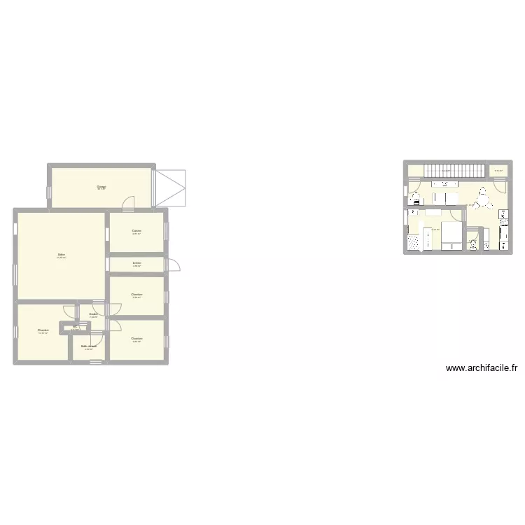Base Maison. Plan de 