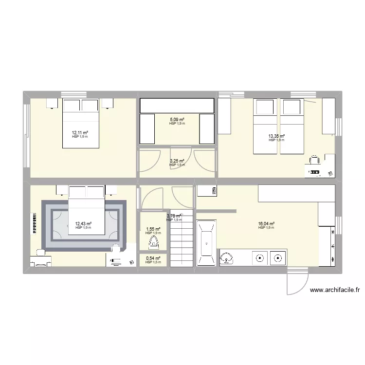 Travaux RDC. Plan de 9 et 68 m² Travaux RDC. Plan de 9 et 68 m²