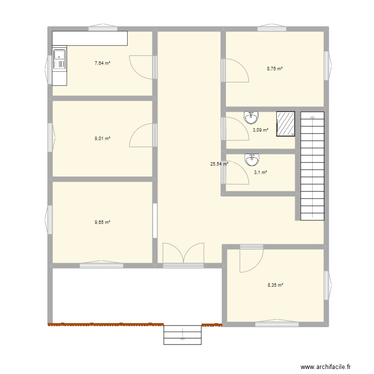 Badya. Plan de 0 pièce et 0 m2