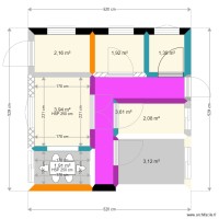 PLAN DE 3 CHAMBRES SALON