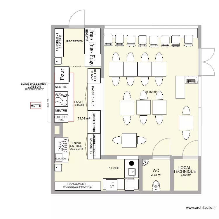 THOMAS LEROY. Plan de 4 pièces et 59 m² THOMAS LEROY. Plan de 4 pièces et 59 m²
