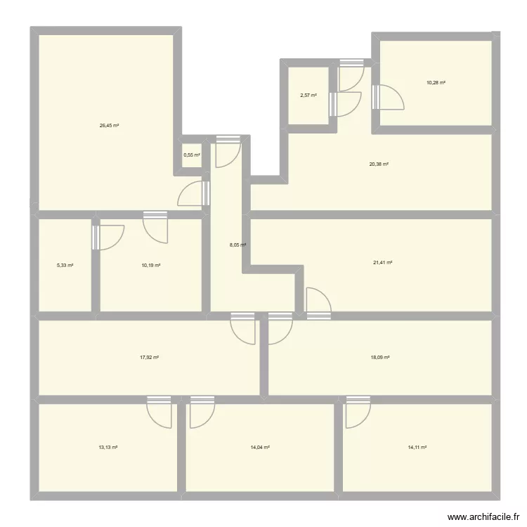 nogaro 3. Plan de 14 et 183 m² nogaro 3. Plan de 14 et 183 m²