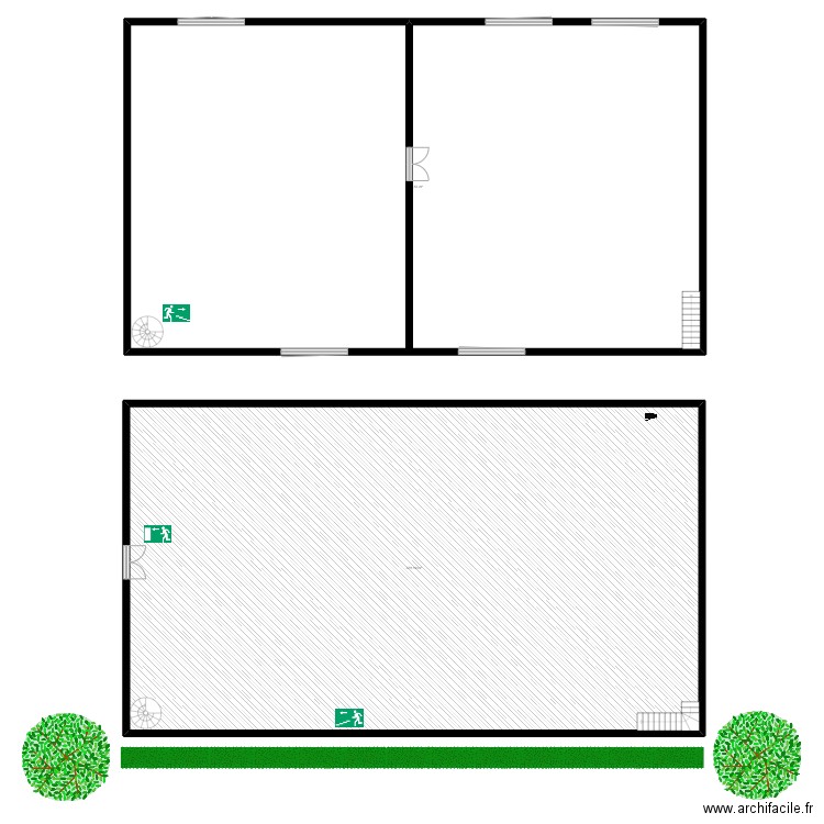 Plan resto. Plan de 0 pièce et 0 m2