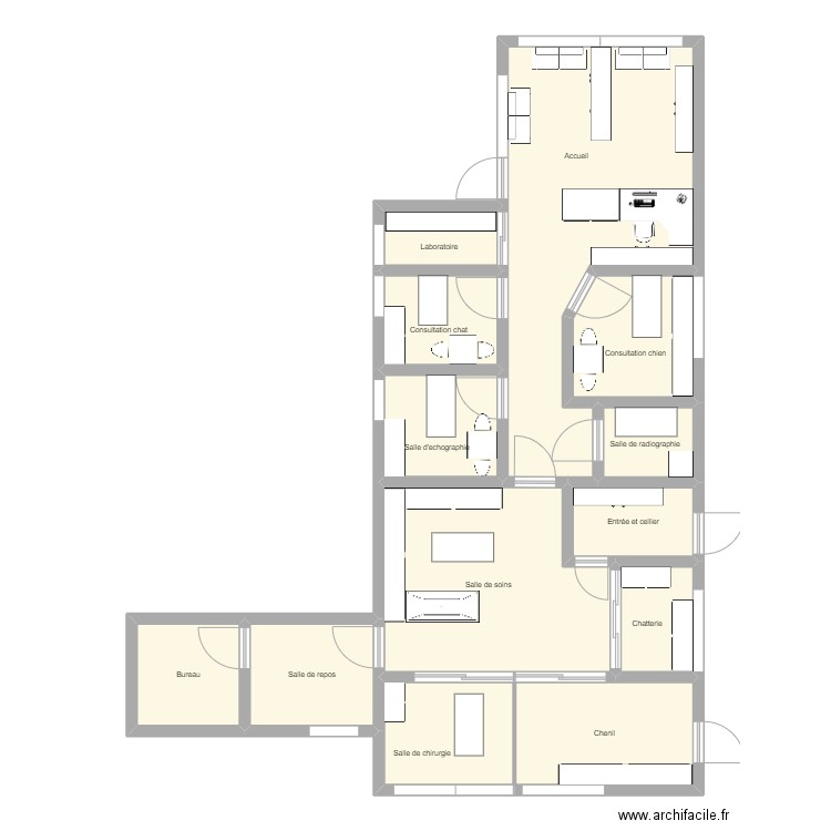 Clinique Pont. Plan de 0 pièce et 0 m2