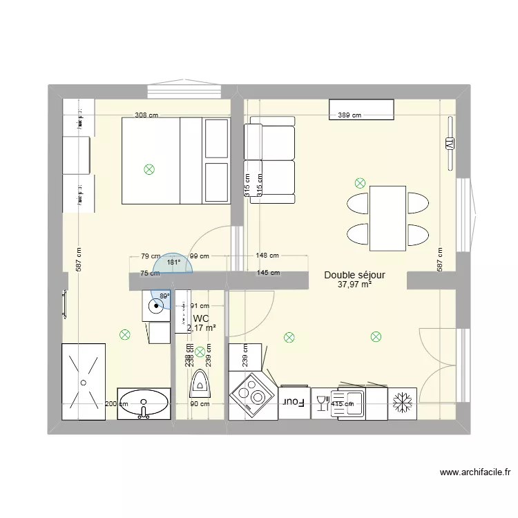 DALUQUE II APPARTEMENT. Plan de 