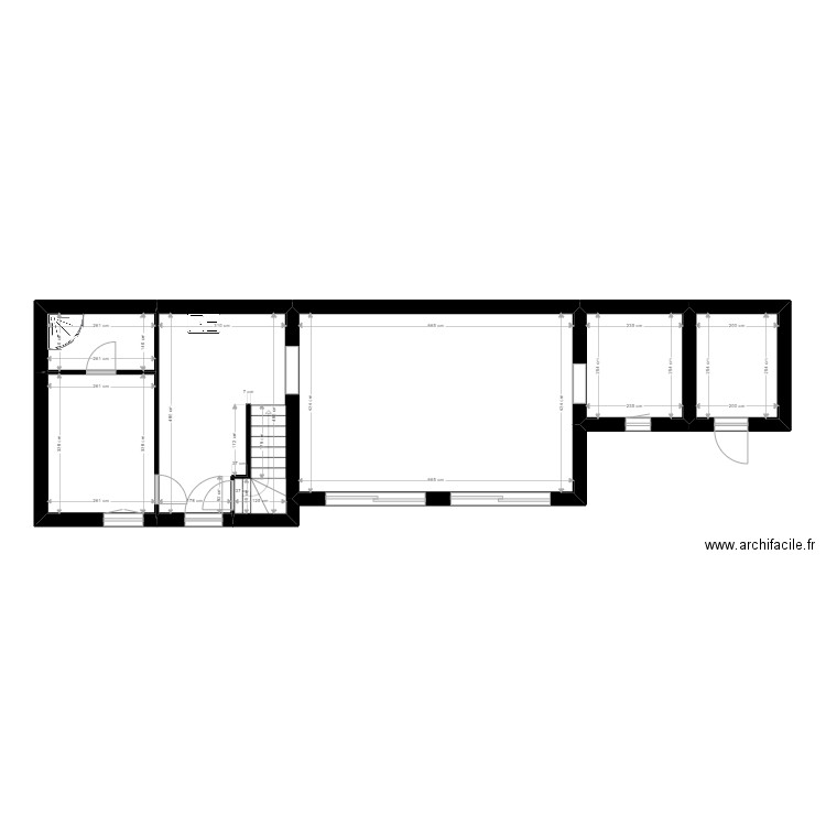 REDON HAB. Plan de 9 pièces et 95 m2