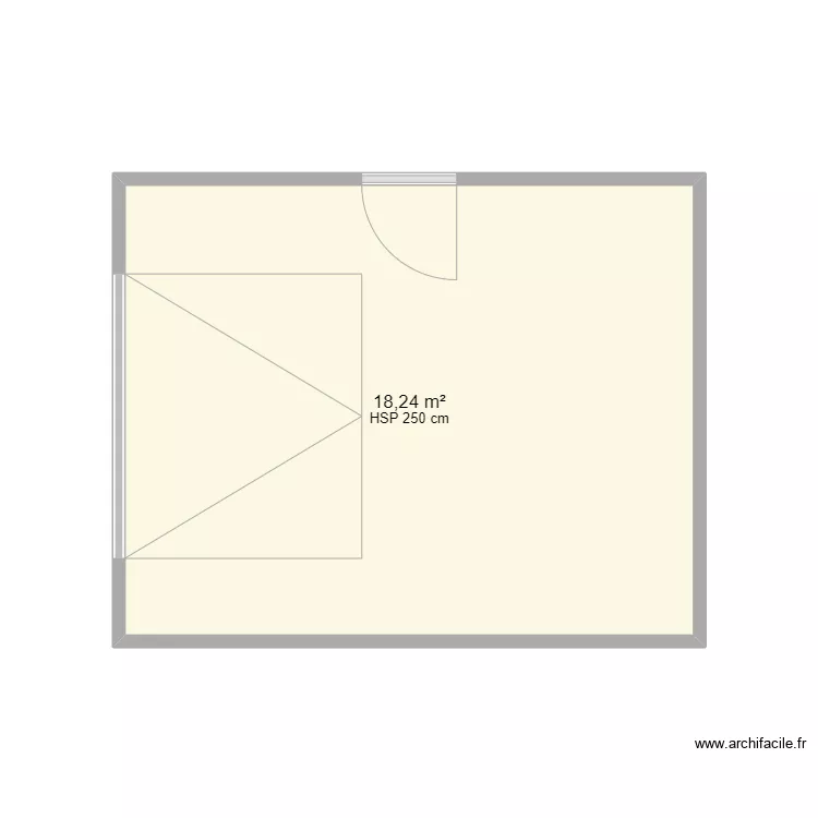 garage. Plan de garage. Plan de