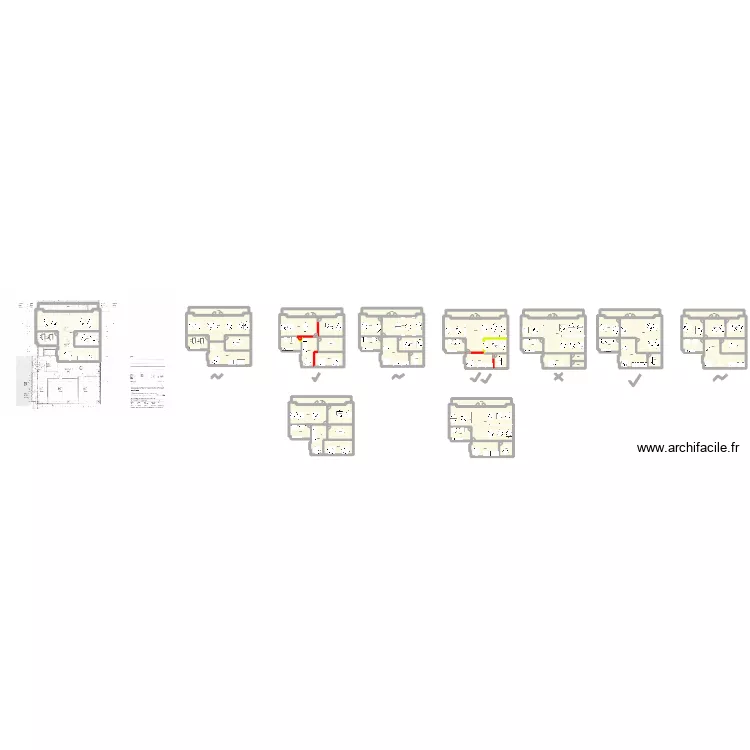 Luzerne - Hirschmattstrasse 36. Plan de 
