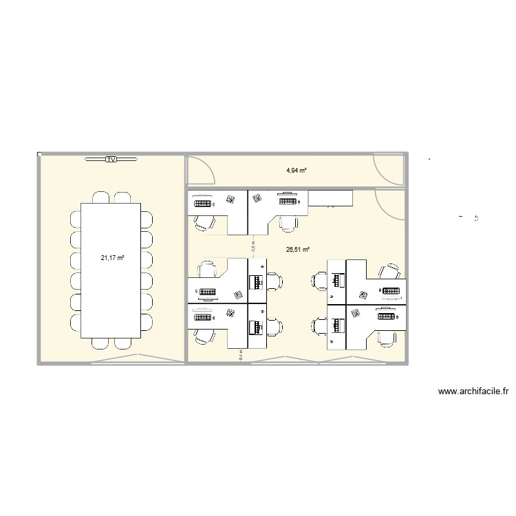 Projet R1 3ème proposition. Plan de 0 pièce et 0 m2 Projet R1 3ème proposition. Plan de 0 pièce et 0 m2