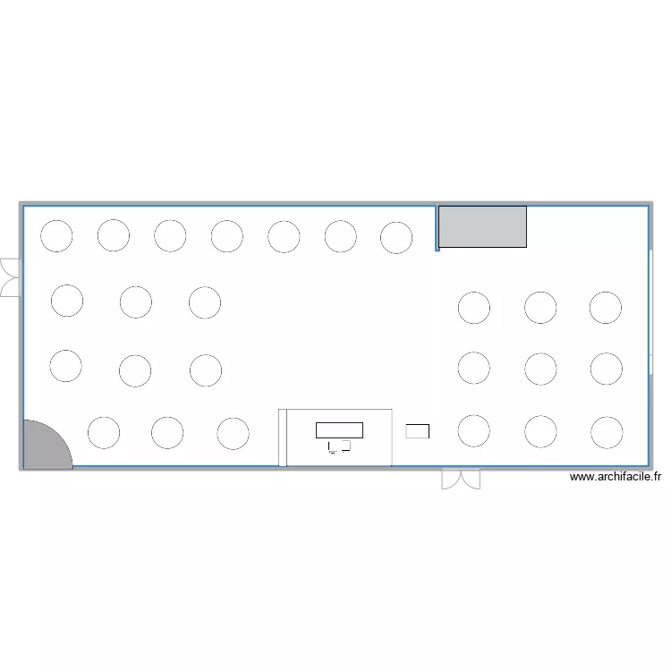 PLAN DE TABLE 25T ALISON 27/09/24. Plan de 