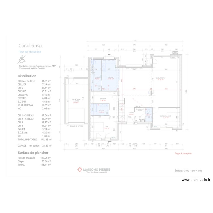 PROJET MONTIGNY. Plan de 0 pièce et 0 m2
