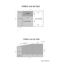 plan volière 5m par 3m