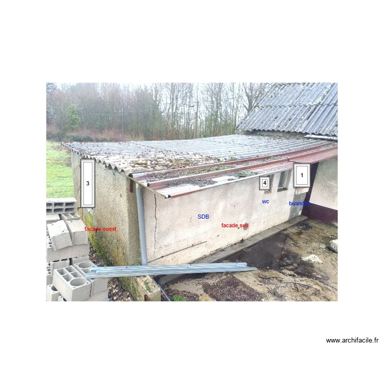 photo sdb. Plan de 0 pièce et 0 m2