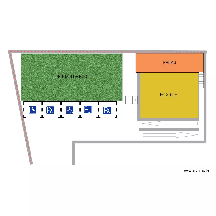 ECOLE SHNEOR. Plan de 