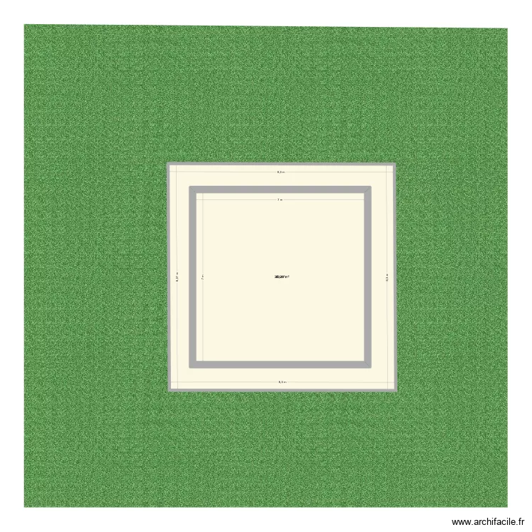 Maison Nippone. Plan de 2  et 136 m²