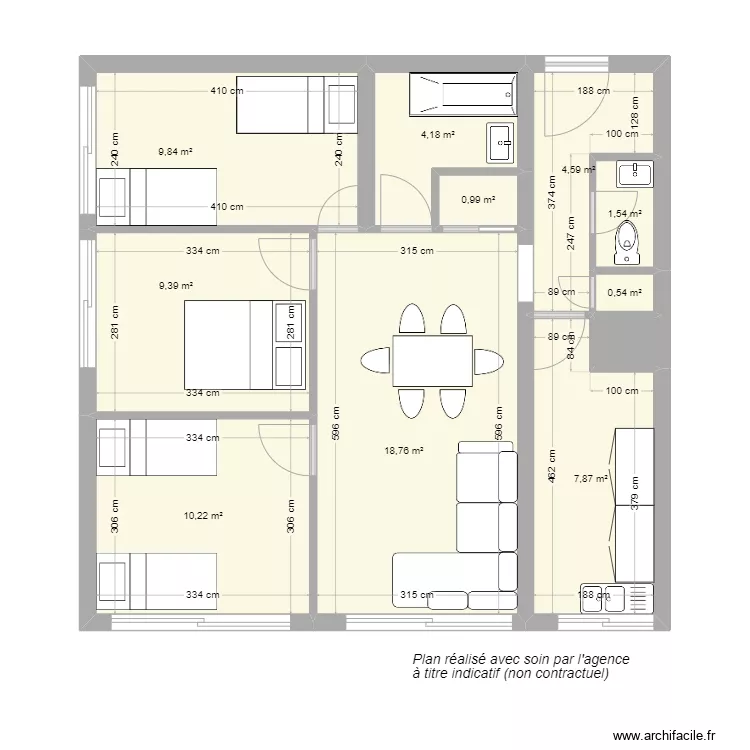 MASSENA 09/2024. Plan de 