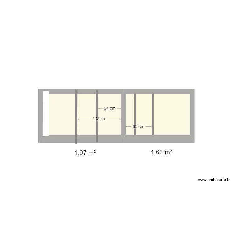 douches solives. Plan de douches solives. Plan de