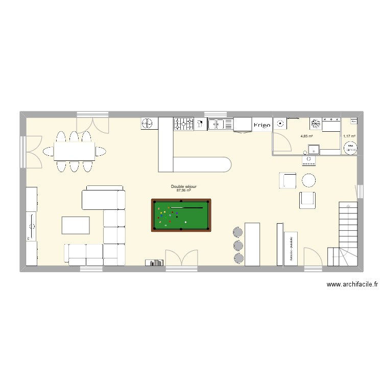 Plan 2. Plan de 10 pièces et 201 m2
