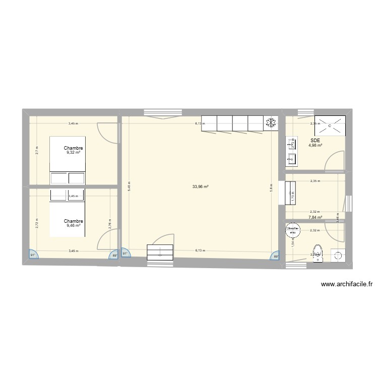 Carsac T3 jardin. Plan de 0 pièce et 0 m2