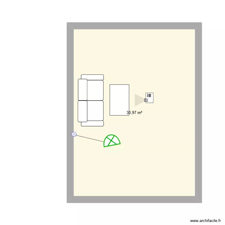 Sch&eacute;ma d'implantation plan 2. Plan de 