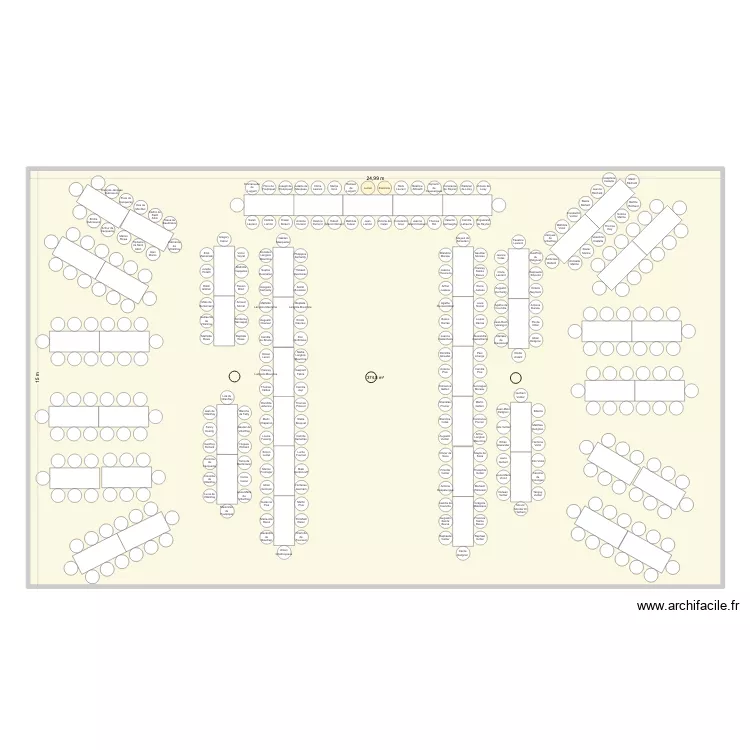 Plan de table mariage 2. Plan de 