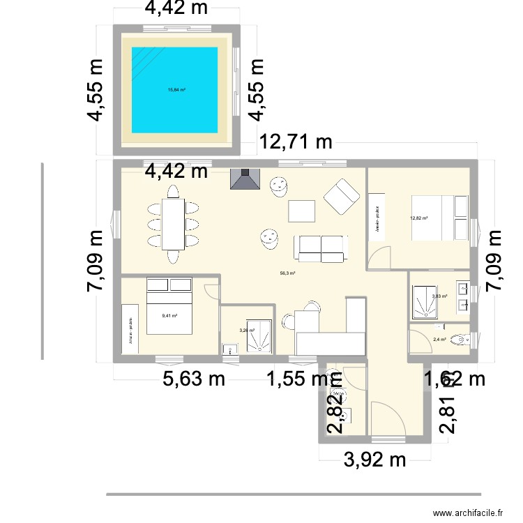 2025 6. Plan de 7 pièces et 104 m2