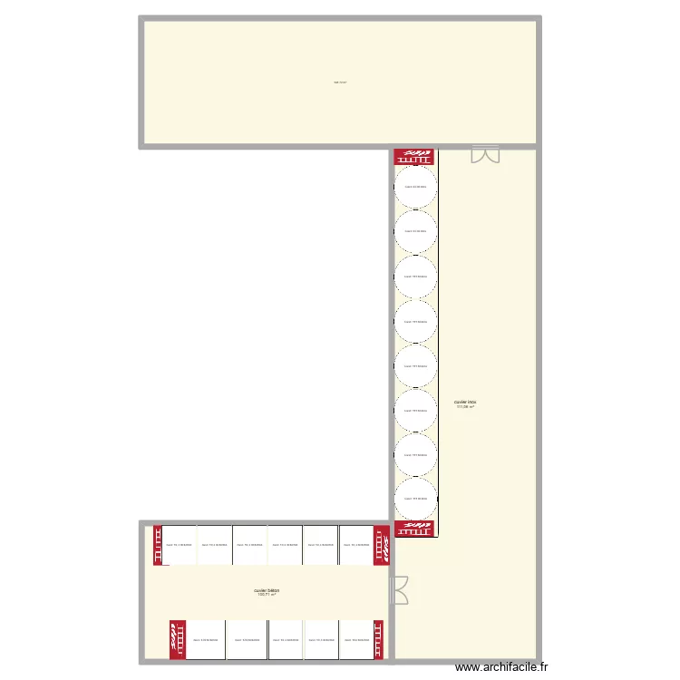 Domaine Berton. Plan de 3  et 472 m²