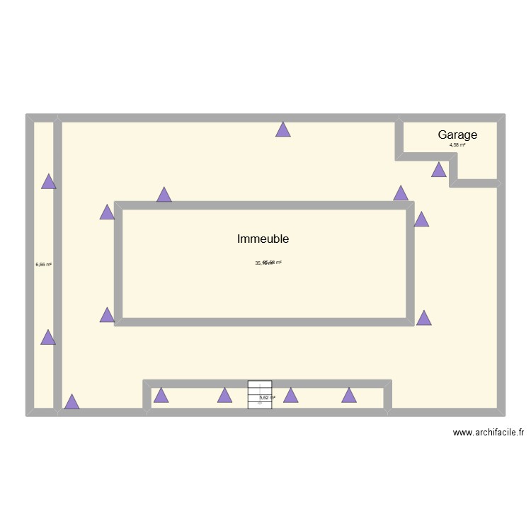 ACP Jasmin. Plan de 5 pièces et 180 m2