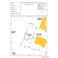 Plan cadastre - 3 impasse de l'Hérault