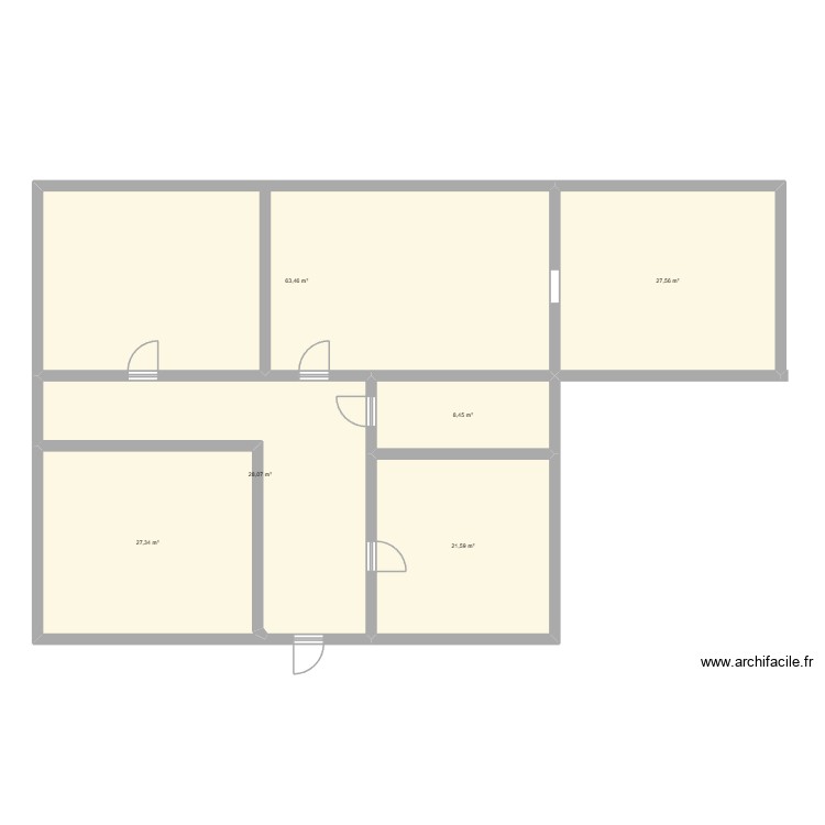 plano abajo. Plan de 0 pièce et 0 m2 plano abajo. Plan de 0 pièce et 0 m2