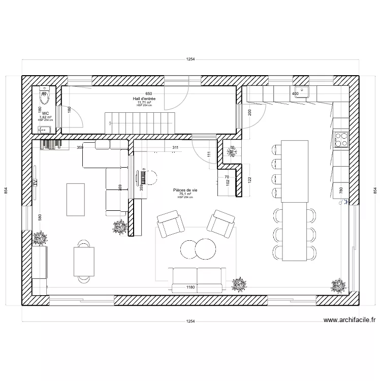 Projet exam. Plan de 