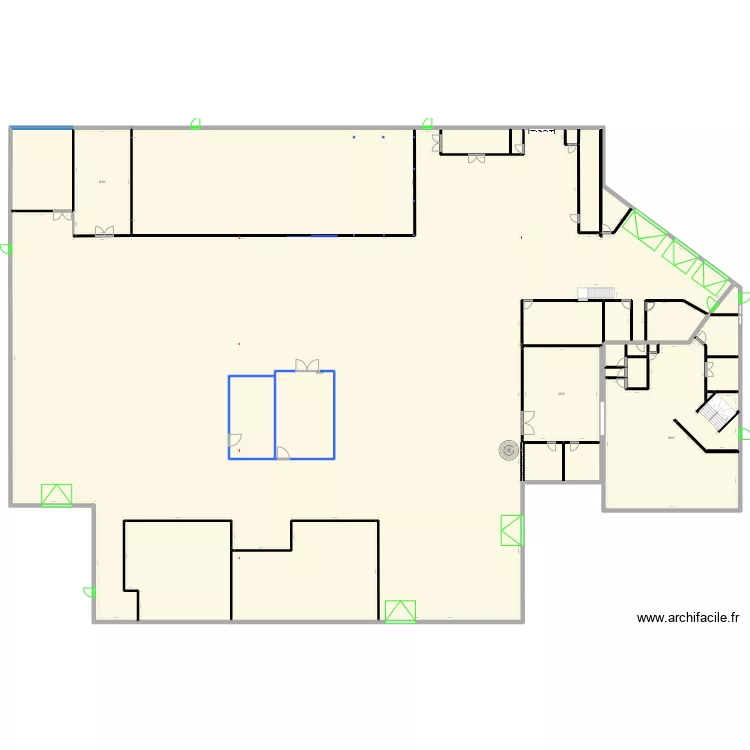 OHM RDC V plan vide. Plan de OHM RDC V plan vide. Plan de