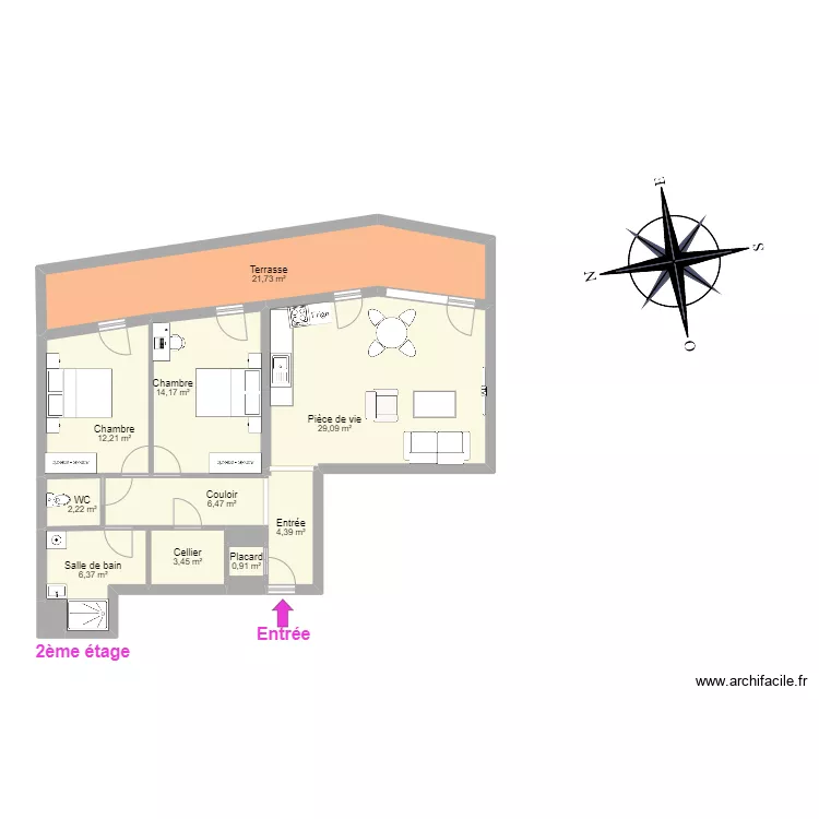 EIFFAGE F3 BALCON. Plan de 