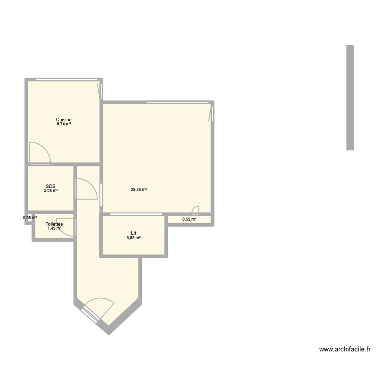 Appartement_nouveau. Plan de 0 pièce et 0 m2