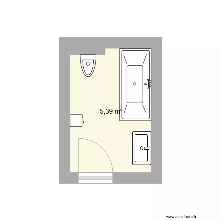 Manueddu. Plan de 1 et 5 m² Manueddu. Plan de 1 et 5 m²