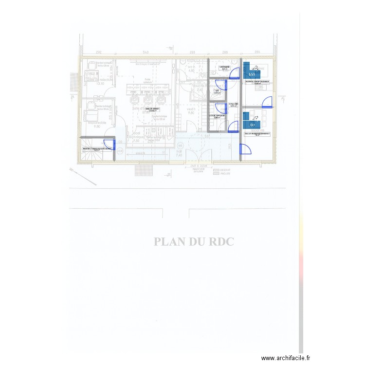 CSUI SENART MG 060825 AVEC PLAN. Plan de 8 pièces et 160 m2