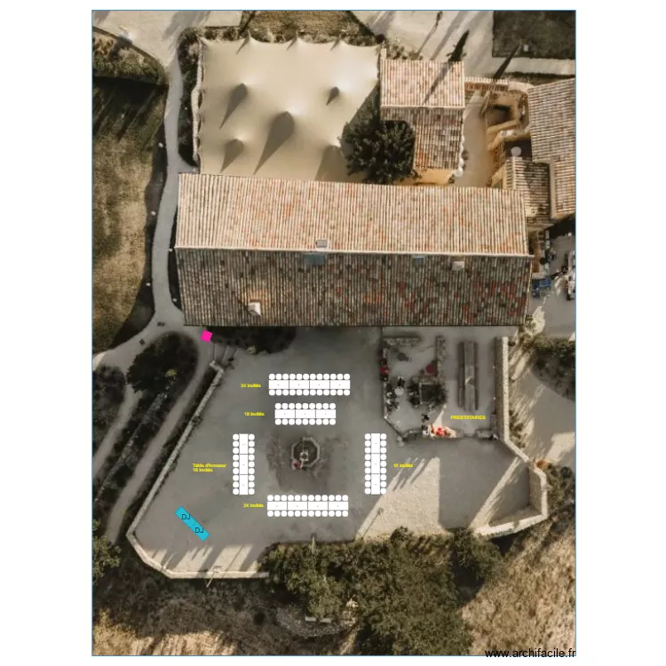 Marie et Valentin. Plan de 