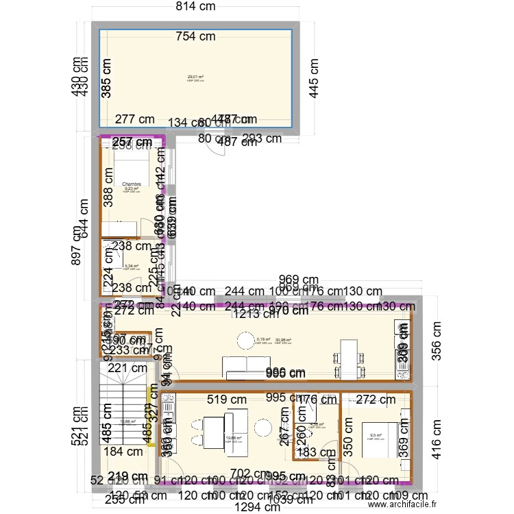 10 BUGEAUD RDC V FUTURE. Plan de 0 pièce et 0 m2