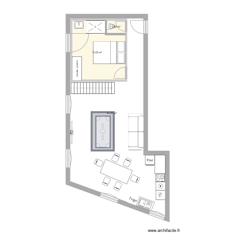 APPART BIARRITZ WC ENTREE. Plan de 0 pièce et 0 m2