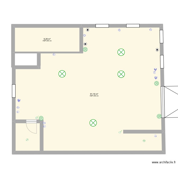 Atelier . Plan de 0 pièce et 0 m2