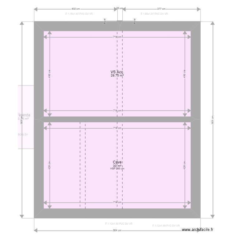 ML24005933. Plan de 24 pièces et 183 m2