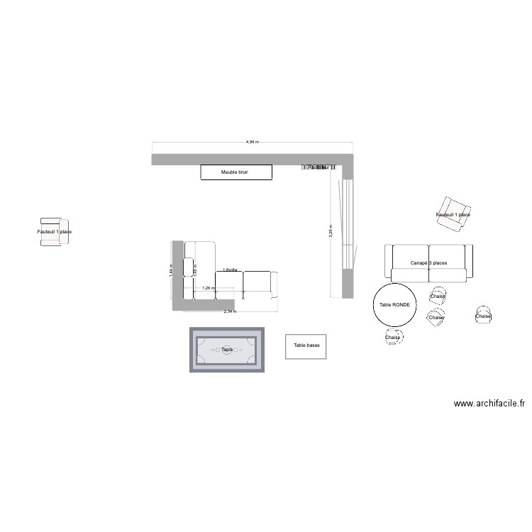SALON 4. Plan de 0 pièce et 0 m2