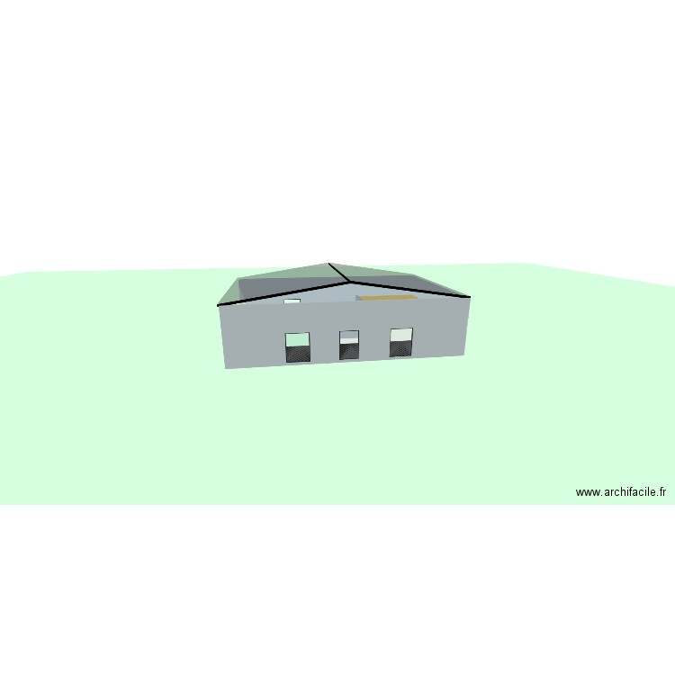 batimentdef. Plan de 4 pièces et 312 m2