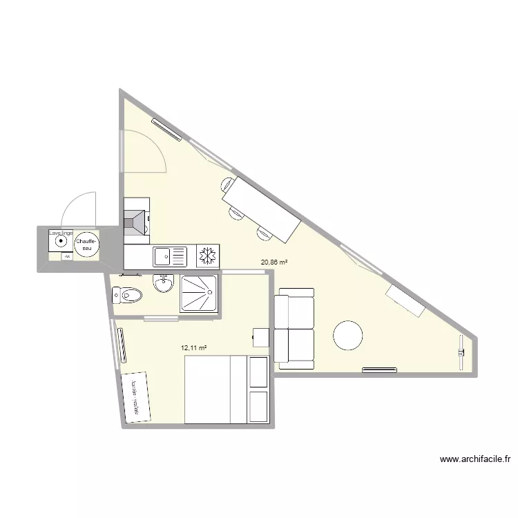 Maldoyenne 1er. Plan de 