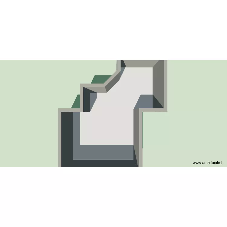 chambre. Plan de 1  et 47 m²